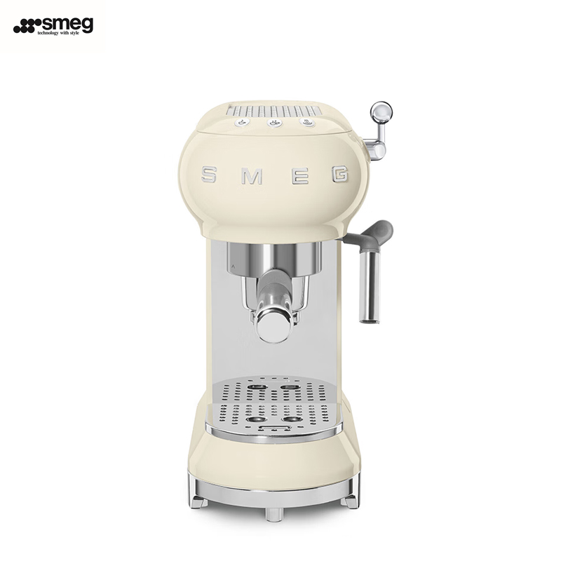 SMEG斯麦格意式咖啡机ECF01 复古颜值 快速加热